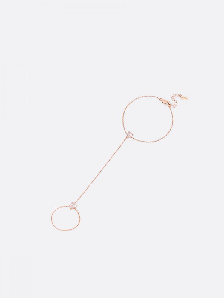 צמיד טבעת מעוטרים