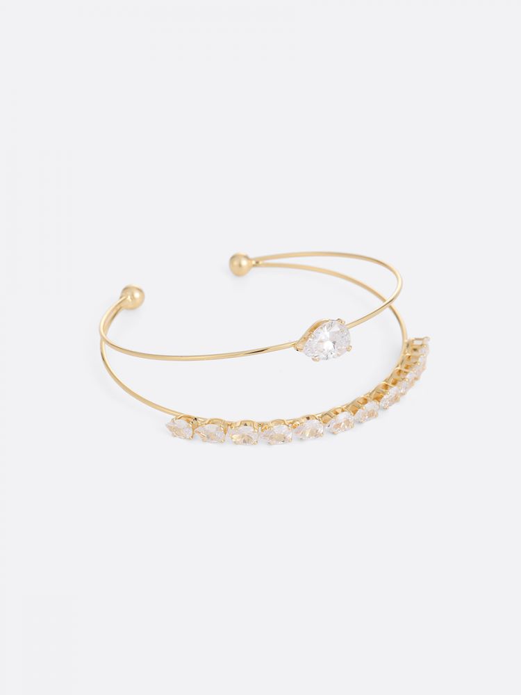 צמידים בנגלס קריסטלים