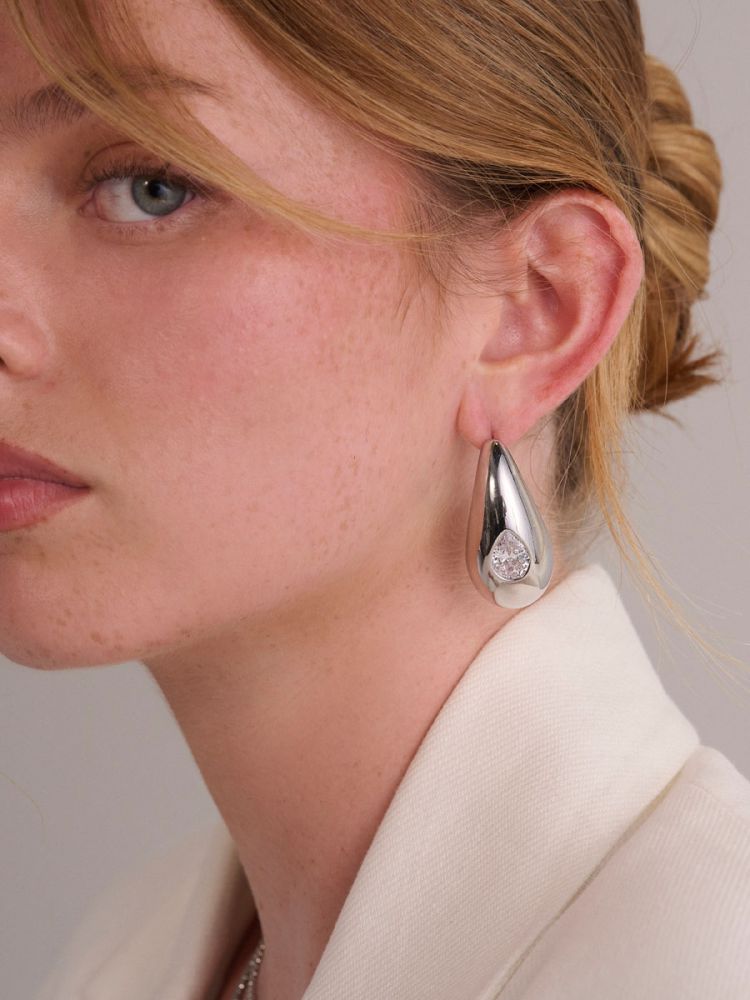 עגילי טיפה ארוכים