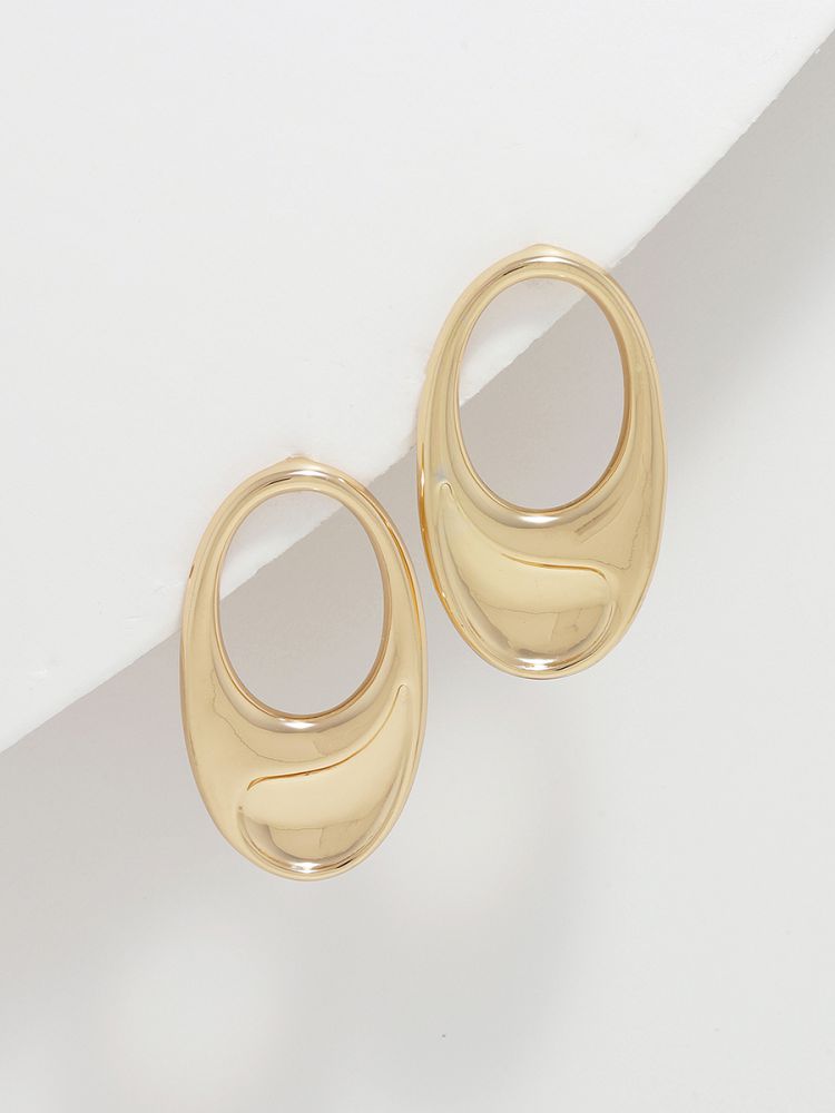 עגילים אמורפיים חלולים