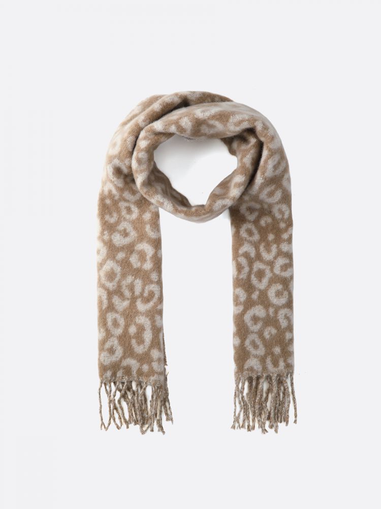 צעיף סריג עבה