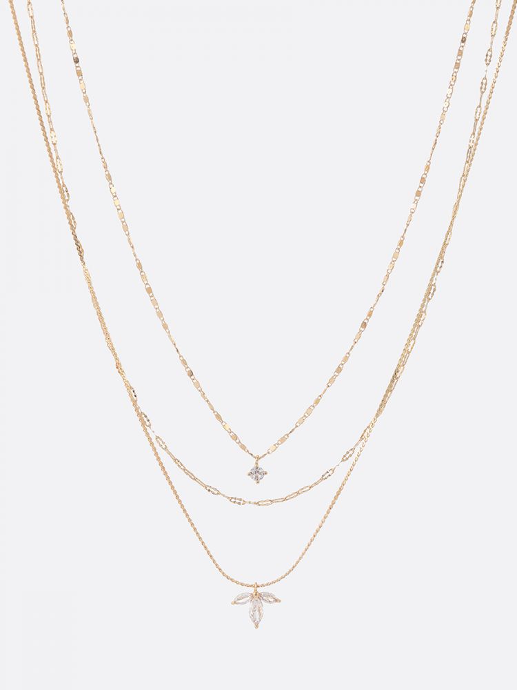 סט 3 שרשראות