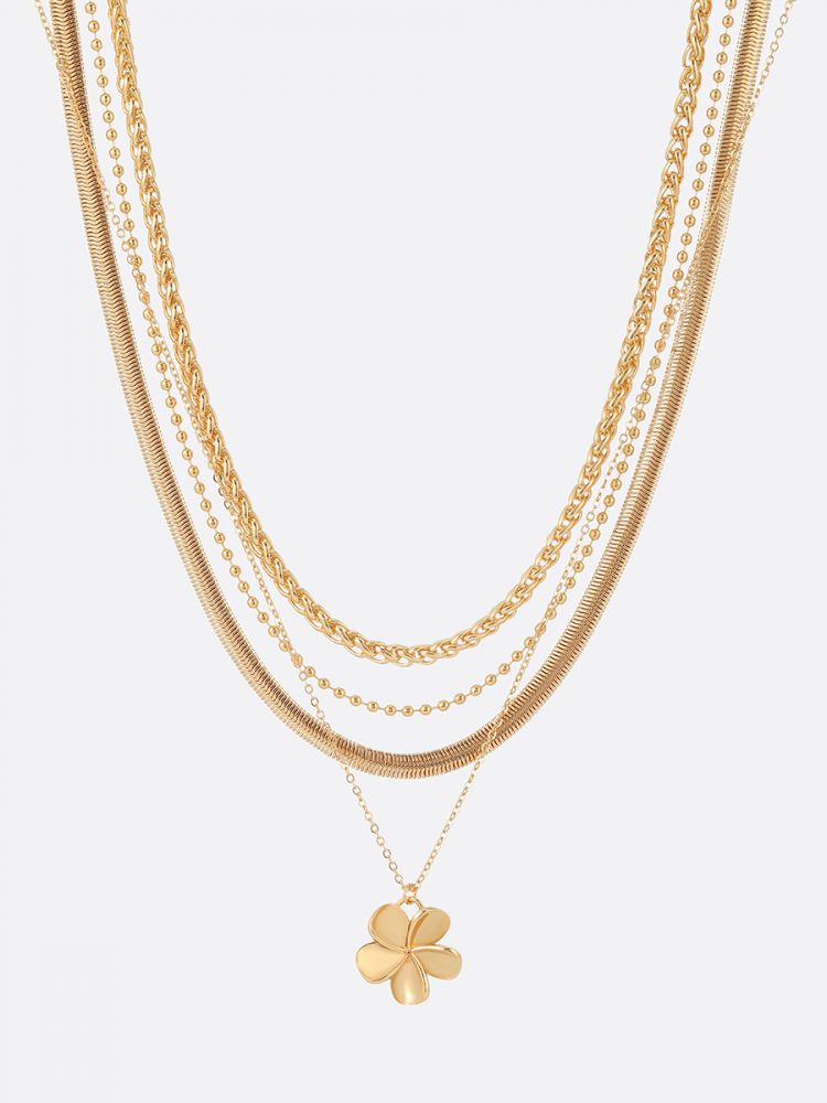 סט 4 שרשראות