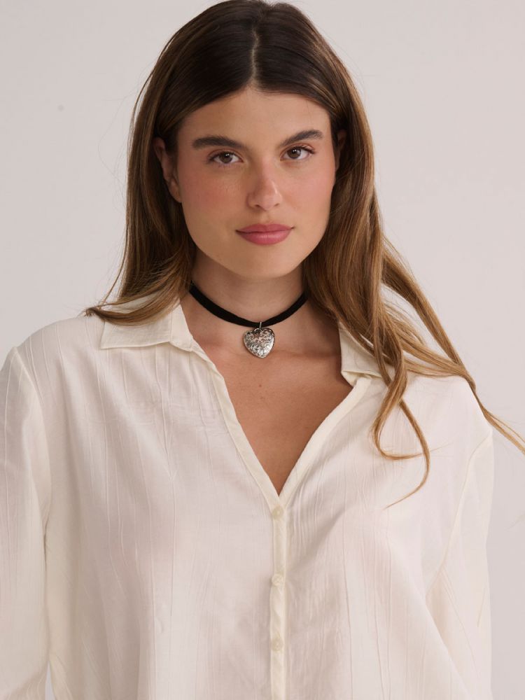 צ’וקר עם תליון לב