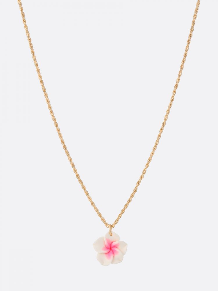 שרשרת עם תליון פרח