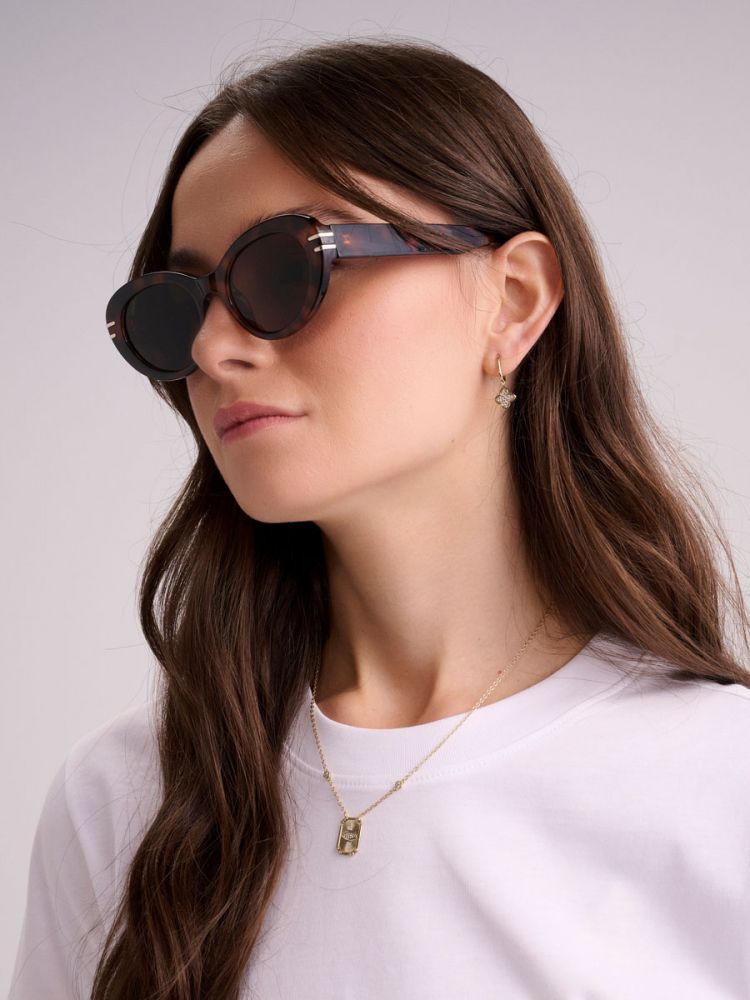 שרשרת משובצת בציפוי זהב 14K