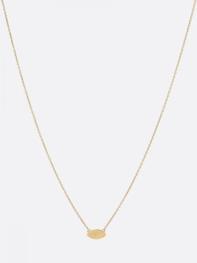 שרשרת צ’וקר בציפוי זהב 14K