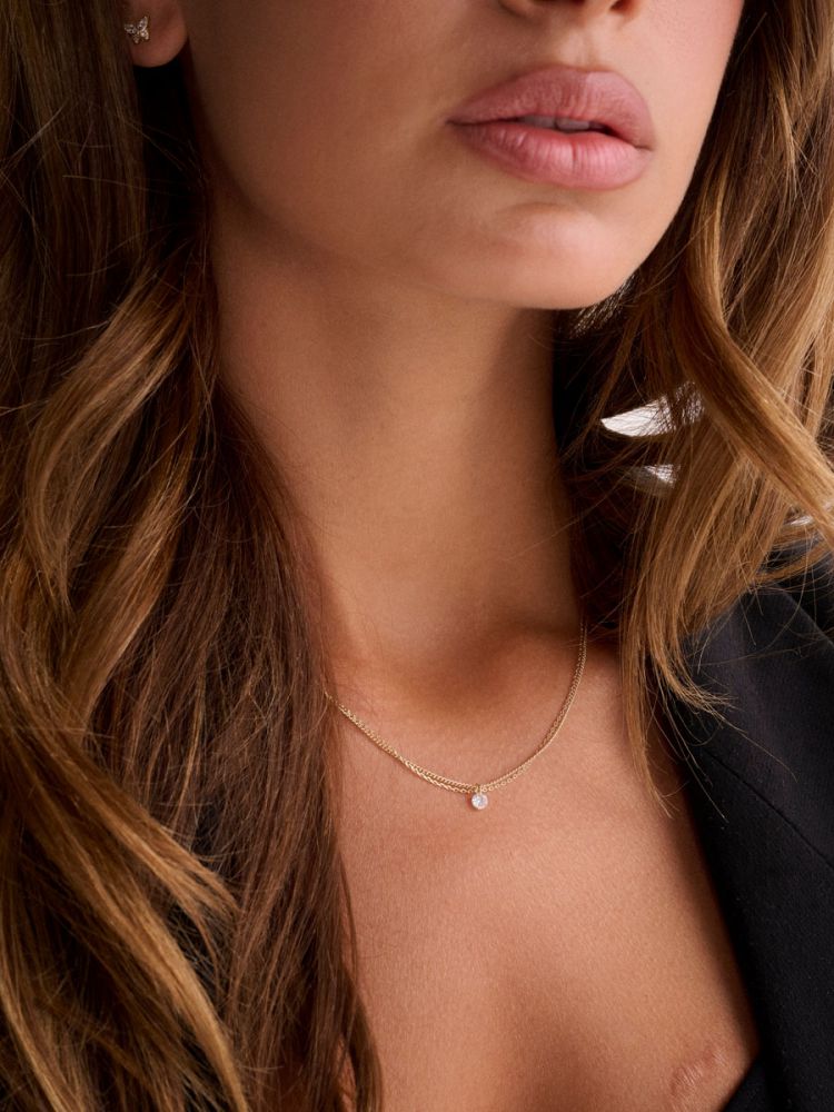 שרשרת כפולה בציפוי זהב 14K