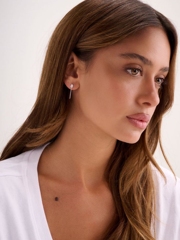 עגילי כסף 925 ארוכים