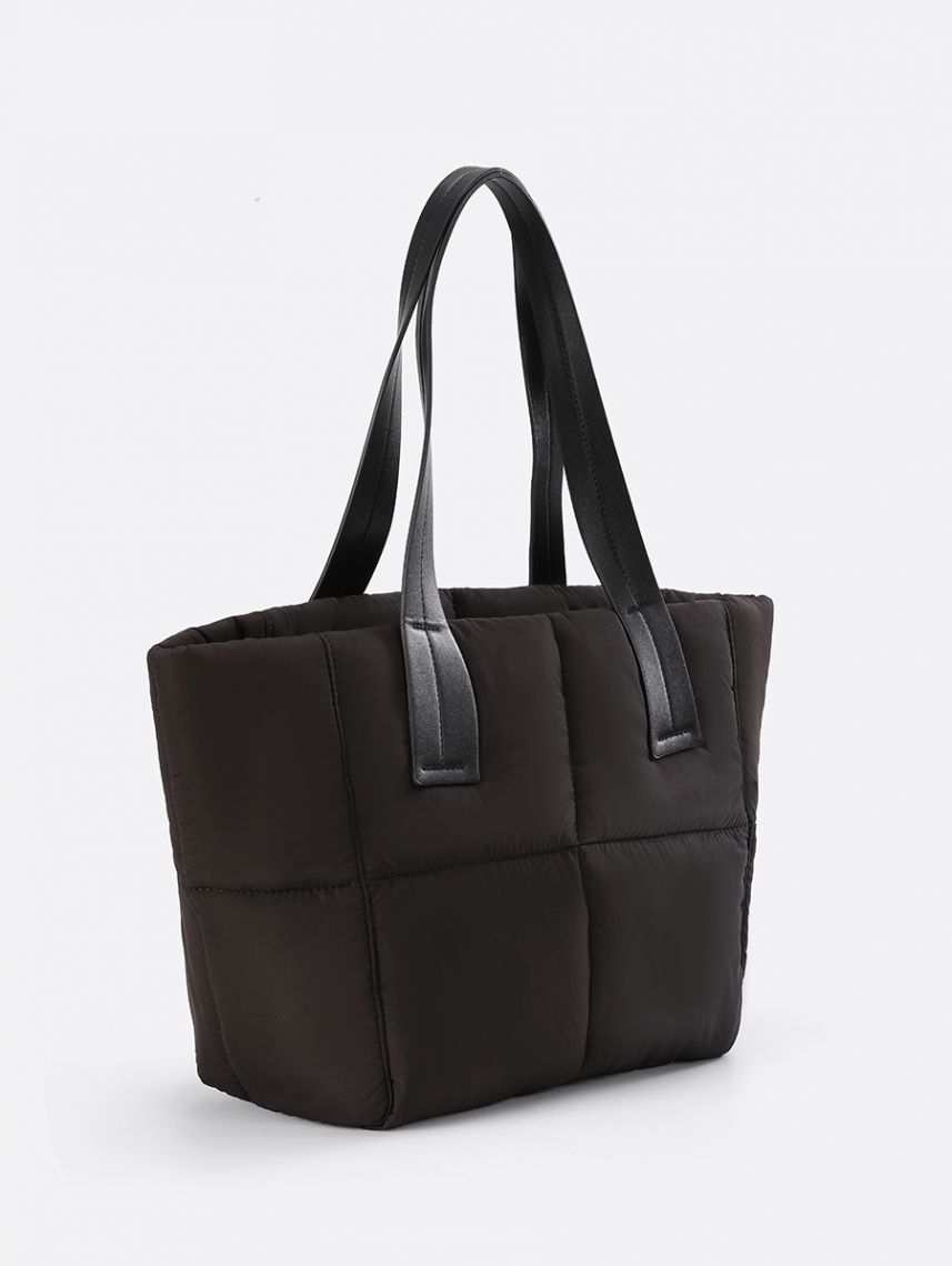 תיק צד מרופד