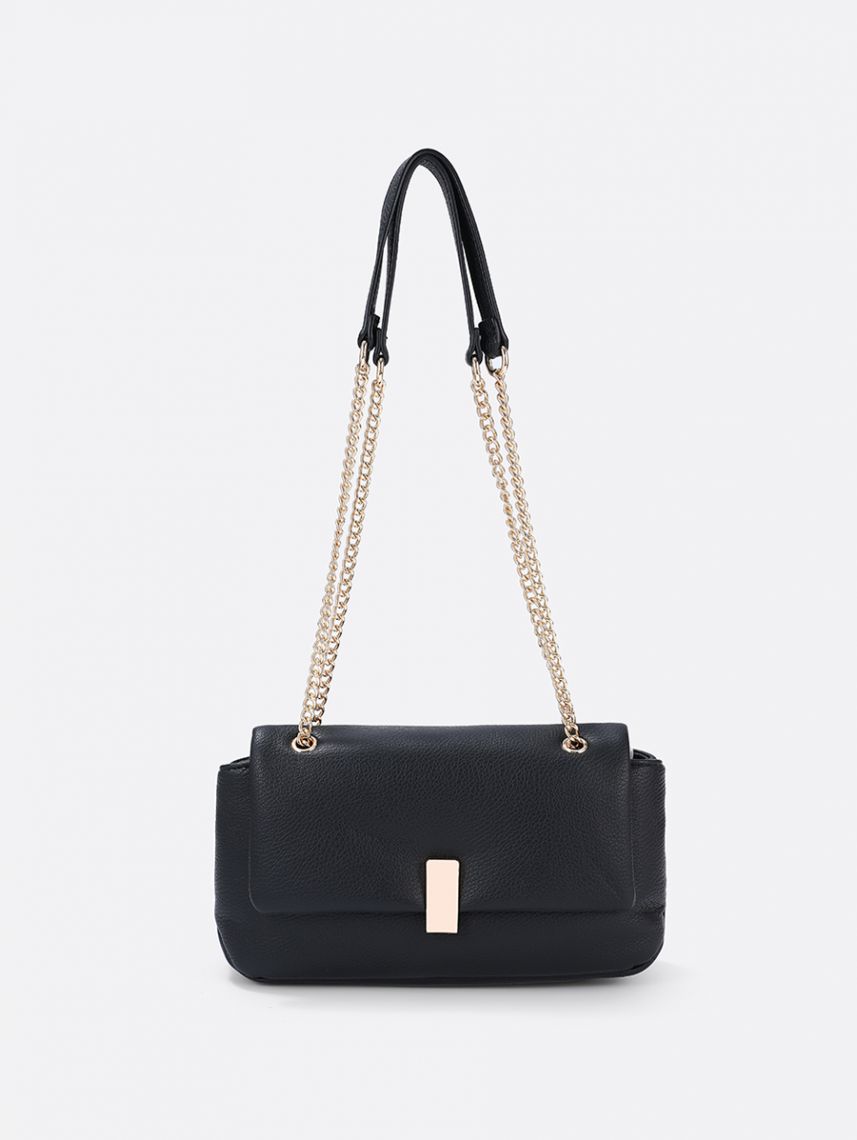 תיק צד עם רצועת שרשרת