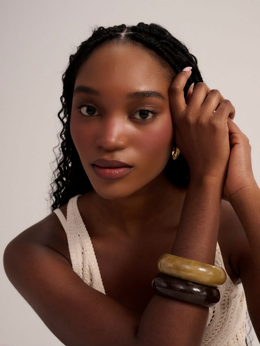 סט 2 צמידי בנגל