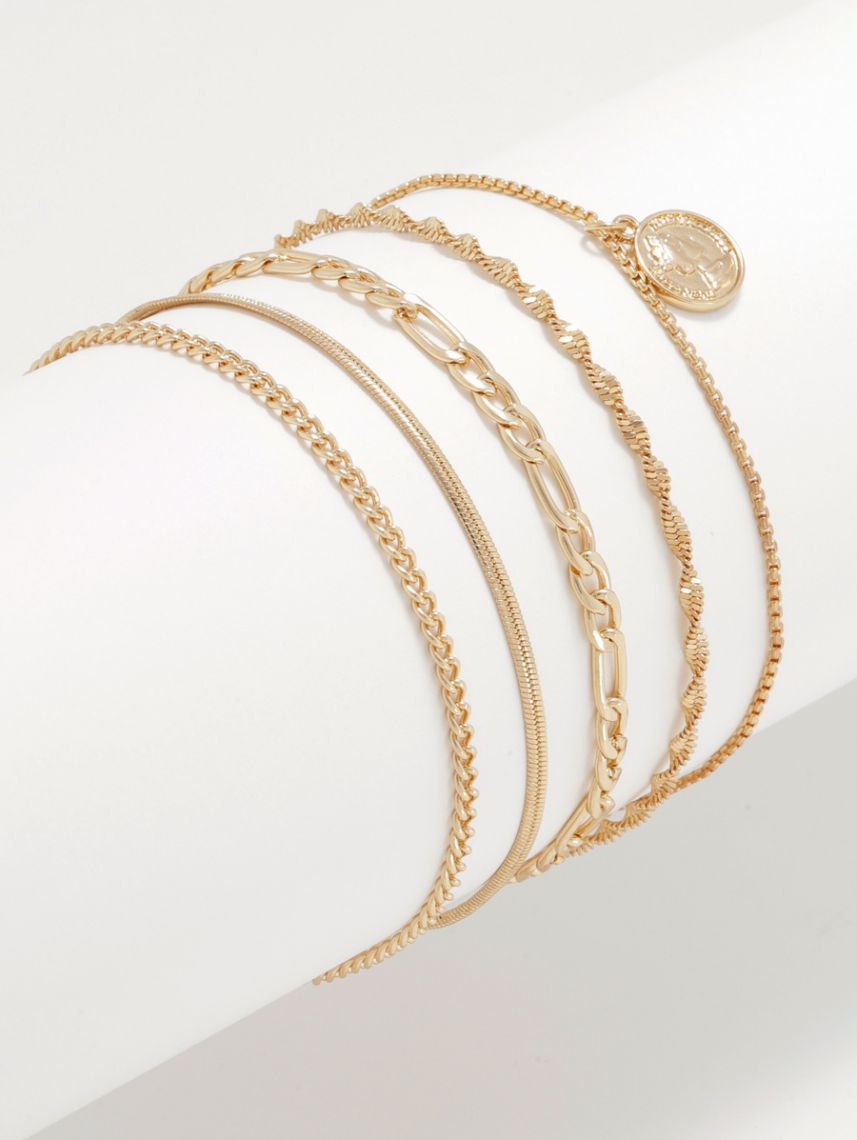 סט 5 צמידי יד