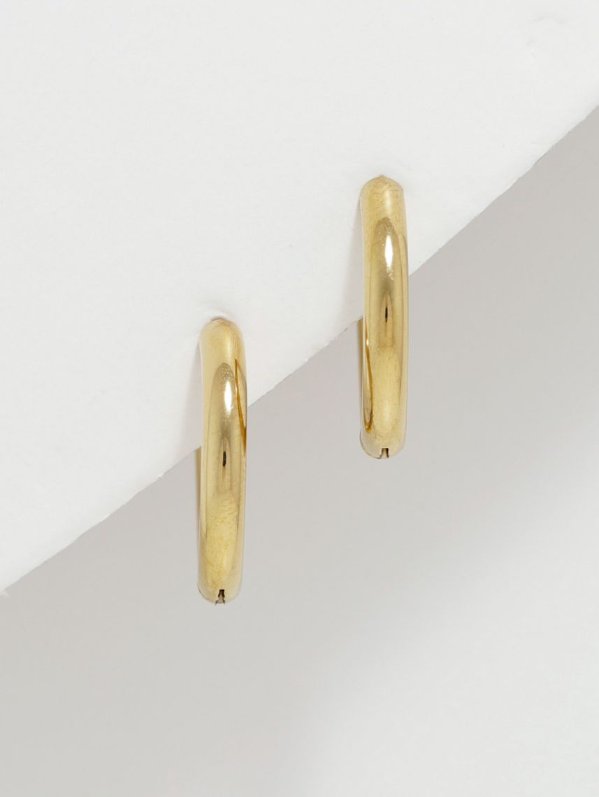 עגילי חישוק פלדת אל-חלד