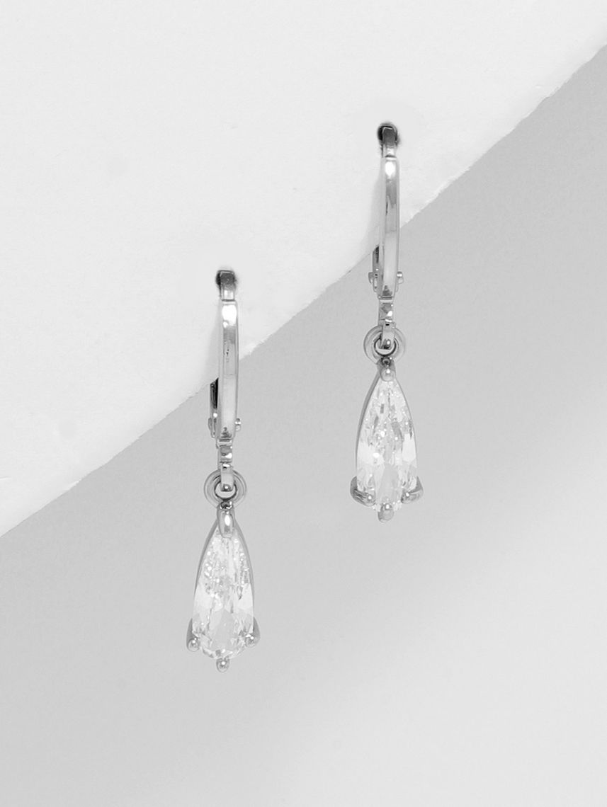 עגילי חישוק עם תליון