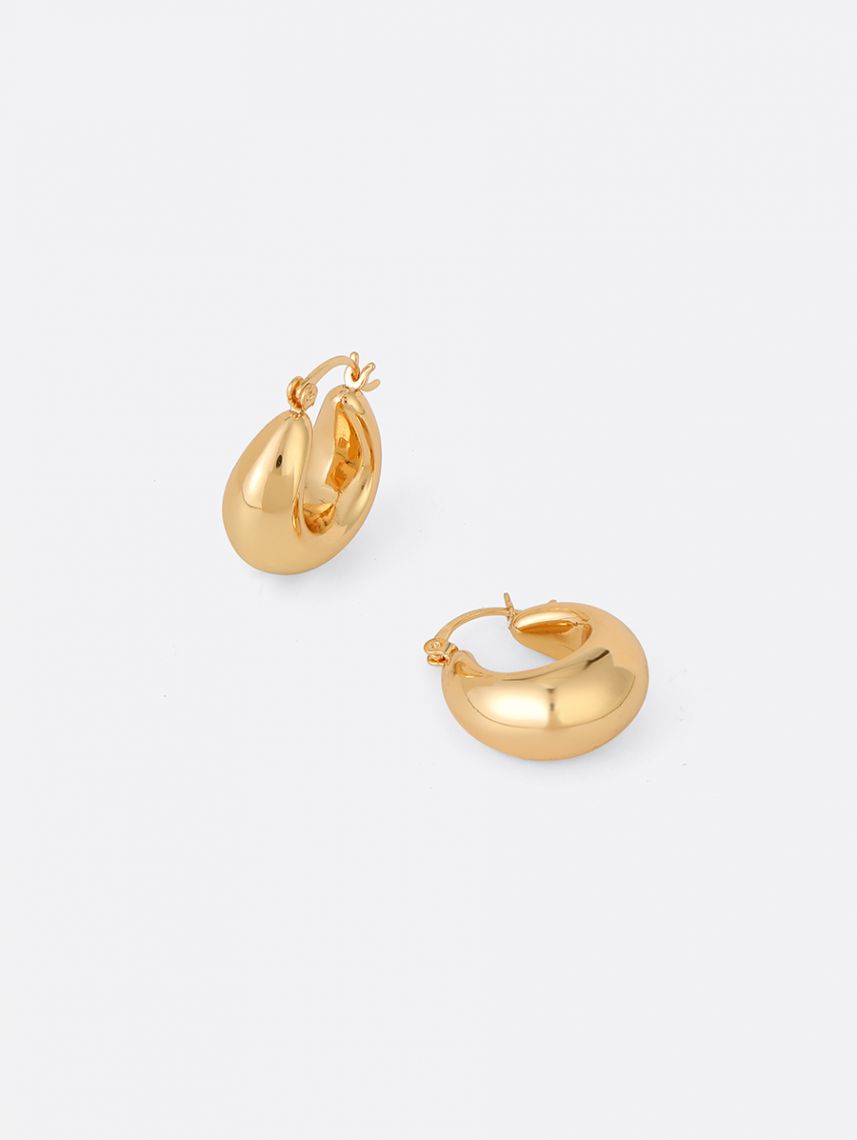 עגילי חישוק בעובי משתנה