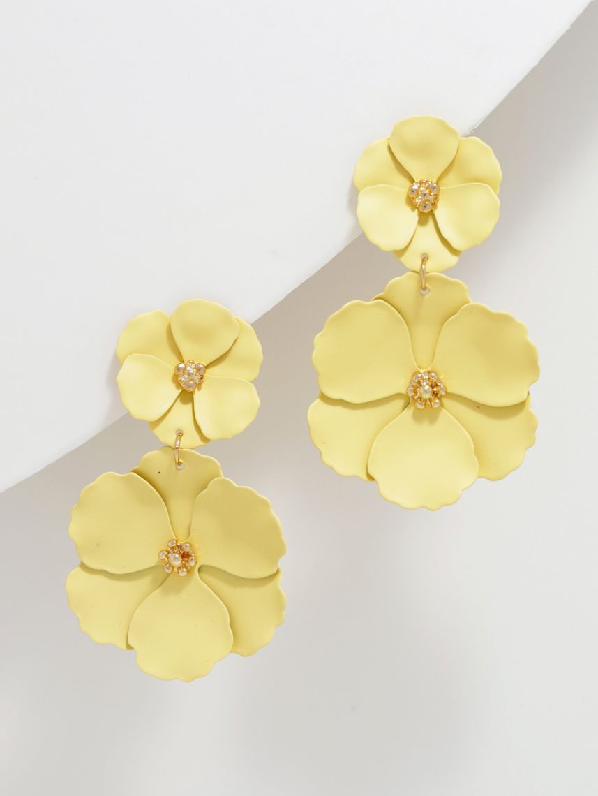 עגילי פרחים