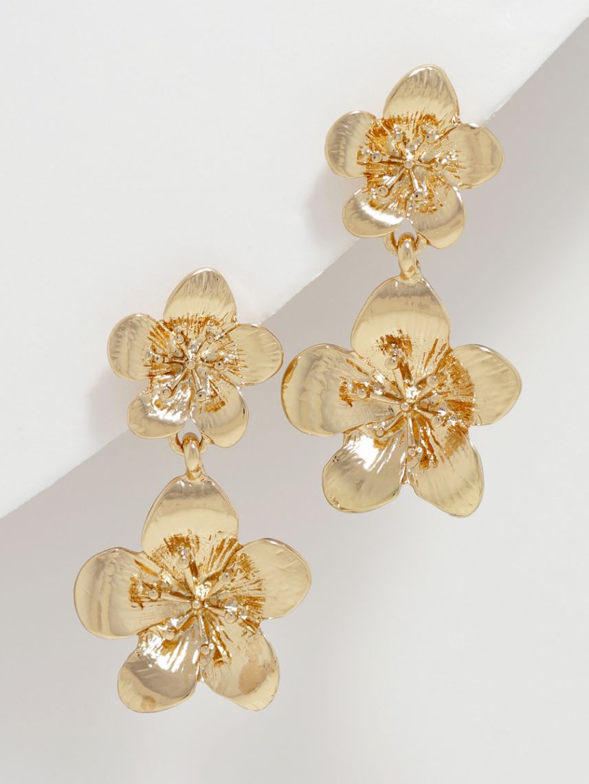 עגילי פרחים