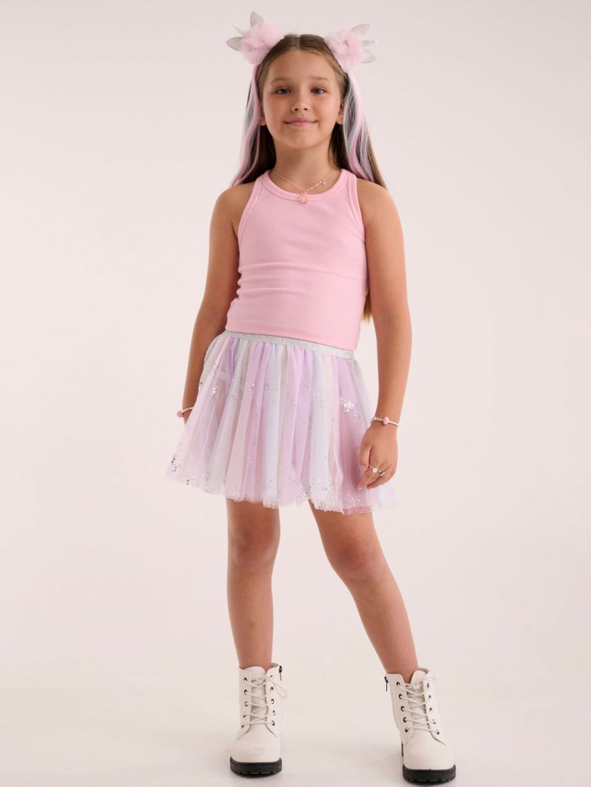 סט חצאית טוטו וקשת