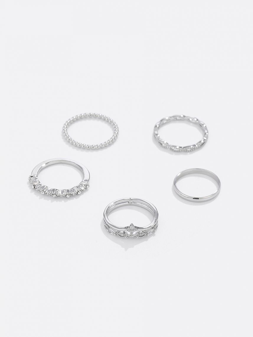 סט 5 טבעות
