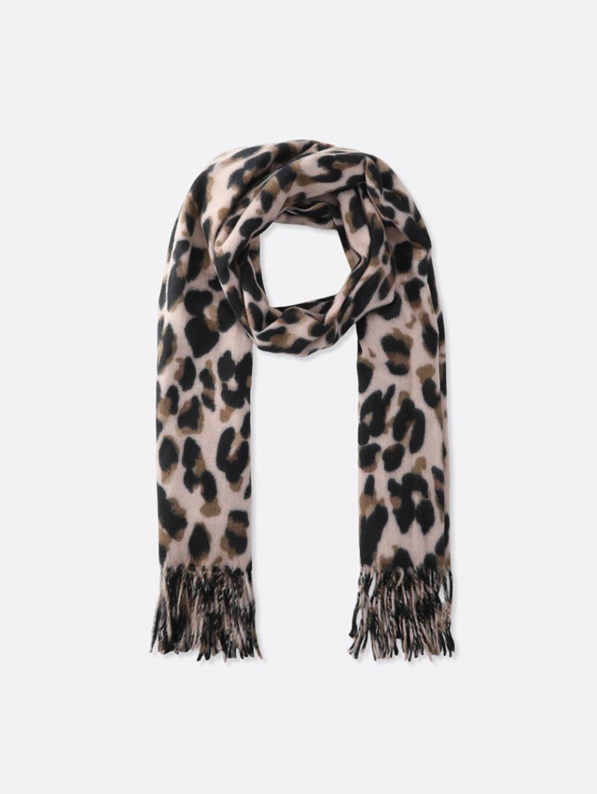 צעיף סריג דק