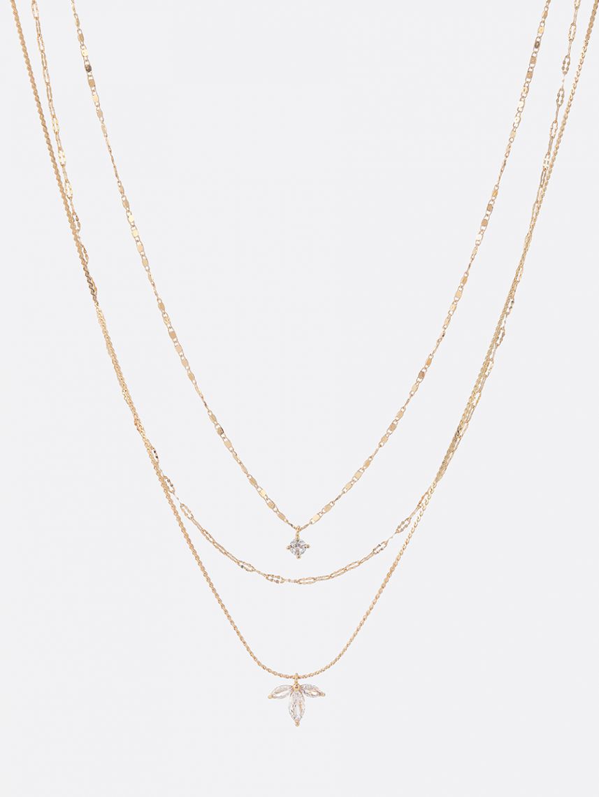 סט 3 שרשראות