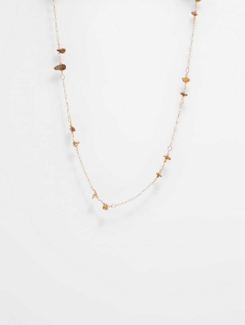 שרשרת חוליות עם חרוזים