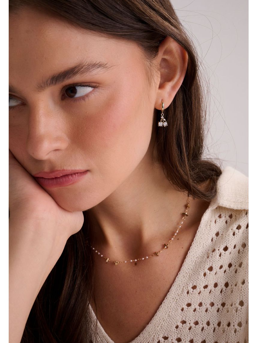 שרשרת חוליות עם חרוזים