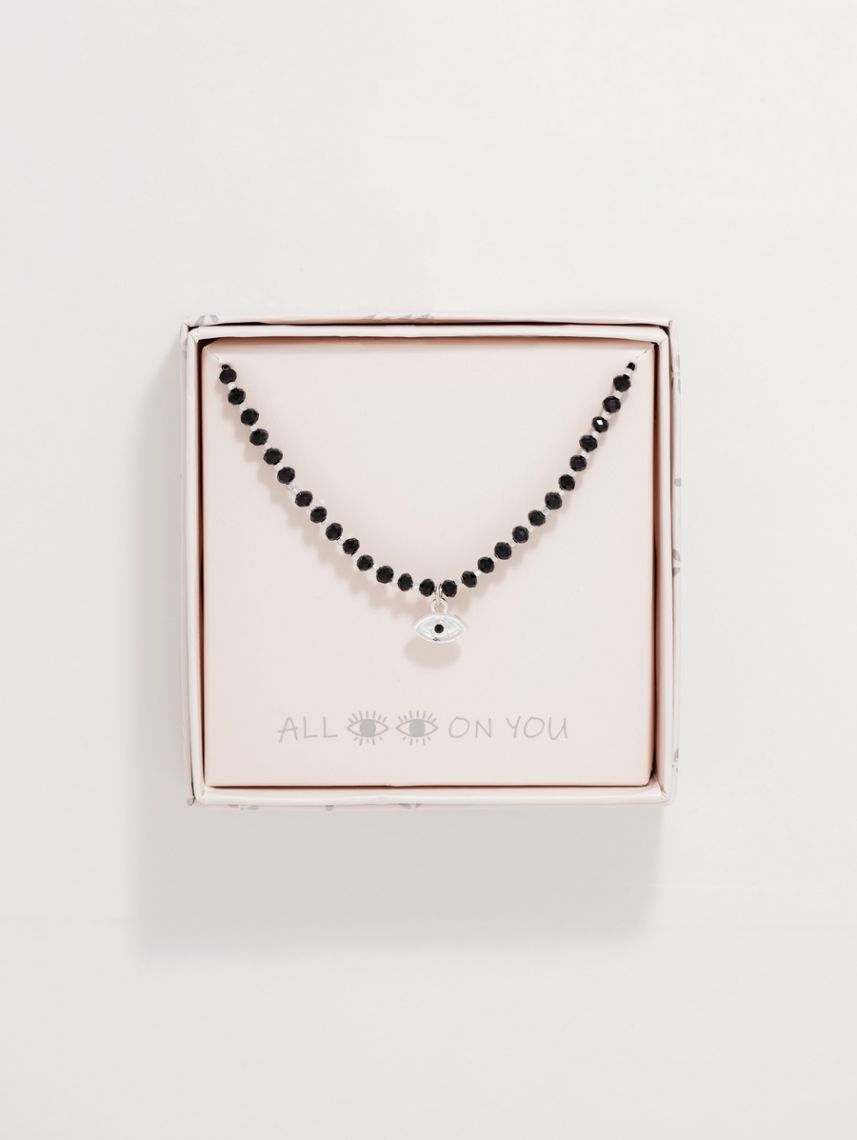 שרשרת חרוזים עם תליון