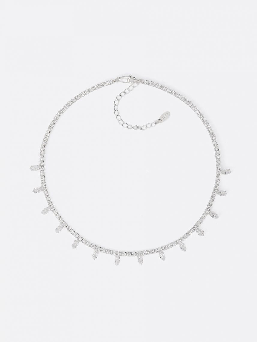 שרשרת מעוטרת זירקונים