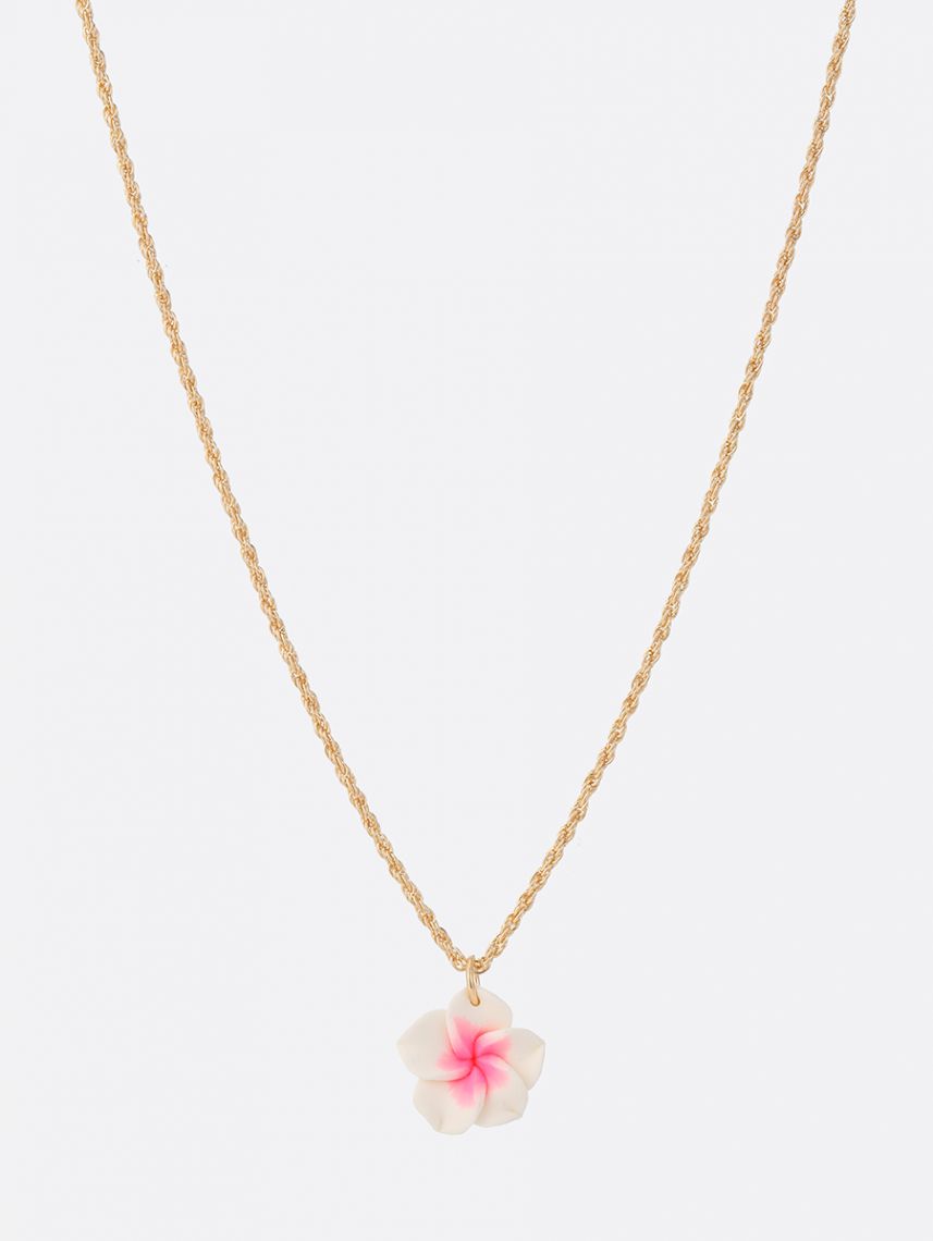 שרשרת עם תליון פרח