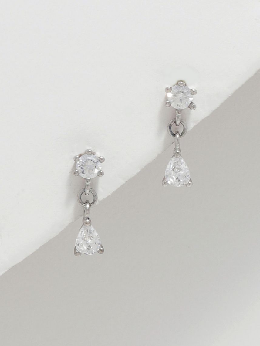 עגילי כסף 925 צמודים