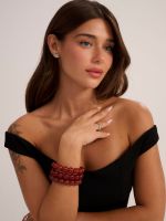 סט 3 צמידי חרוזים