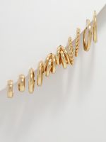 סט 5 זוגות עגילי חישוק