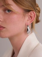 עגילי טיפה ארוכים