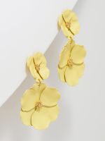 עגילי פרחים