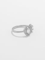 טבעת כפולה מעוטרת