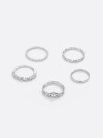 סט 5 טבעות