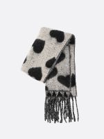 צעיף סריג עבה