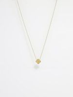 שרשרת תליון פרח מפלדת אל-חלד