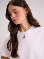 שרשרת צ’ארמים מפלדת אל-חלד