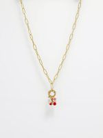 שרשרת צ’ארמים מפלדת אל-חלד