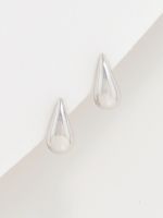 עגילי טיפה מכסף 925