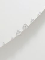 סט 3 זוגות עגילי זירקון מכסף 925