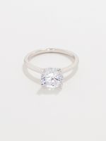 טבעת כסף 925 משובצת