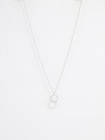 שרשרת עיגול כסף 925