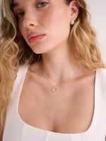 שרשרת עיגול כסף 925