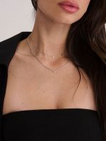 שרשרת צ’ארמים משובצת מכסף 925