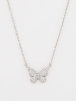 שרשרת עם תליון פרפר מכסף 925