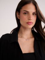 שרשרת עם תליון פרפר מכסף 925